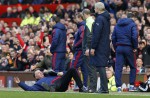 Man Utd boss Louis Van Gaal's fall during match inspires hilarious memes online - 0