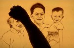 Talented sand artist creates touching SG50 tribute to Mr Lee Kuan Yew - 4