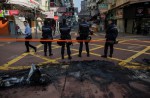 Hong Kong riot police clash with protesters - 19