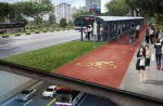 North-South Expressway reconfigured for cyclists, pedestrians, and bus commuters - 4