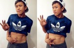 Celebs join belly button challenge to show their good figures - 7