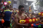 Water-splashing fun at Songkran new year celebrations - 2