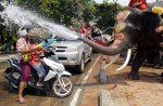 Water-splashing fun at Songkran new year celebrations - 6