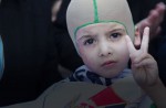 5-year-old Palestinian firebomb survivor meets hero Ronaldo - 11