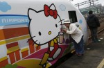 Hello Kitty-themed train unveiled in Taiwan - 7