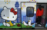 Hello Kitty-themed train unveiled in Taiwan - 9