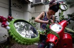 Singaporean artist is keen enthusiast of unique art of yarnbombing - 3