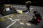 Protesters gather in Hong Kong a year since mass rallies - 13