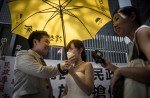 Protesters gather in Hong Kong a year since mass rallies - 16