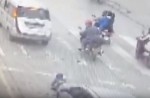 Child gets run over by vehicle on busy China highway - 4