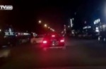 Child flung out of car in China as driver makes sharp turn - 0