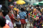 Water-splashing fun at Songkran new year celebrations - 31