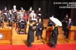 Student refused diploma after opening yellow umbrella at graduation  - 7