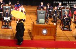 Student refused diploma after opening yellow umbrella at graduation  - 15