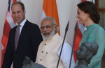 Britain's William and Kate head for taste of India - 1