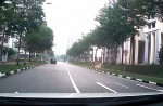 Boy riding scooter recklessly nearly hit by car in Sengkang - 7