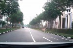 Boy riding scooter recklessly nearly hit by car in Sengkang - 8