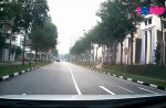 Boy riding scooter recklessly nearly hit by car in Sengkang - 9