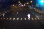 Boy riding scooter recklessly nearly hit by car in Sengkang - 12