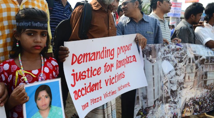 Bangladesh workers demand justice after Rana Plaza disaster