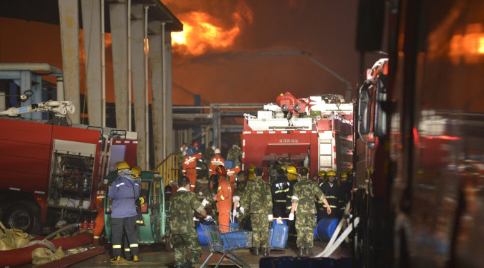 China chemical blaze put out after 16 hours