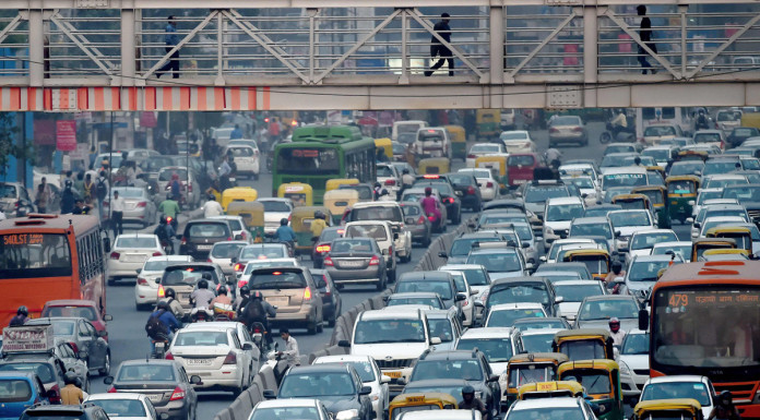 India's smog-choked capital imposes driving restrictions