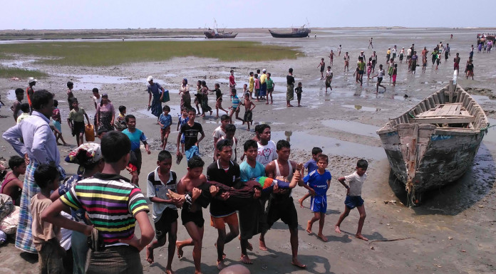 Myanmar Rohingya boat dead 'forced' to travel by sea: witnesses