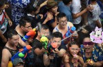 Water-splashing fun at Songkran new year celebrations - 1