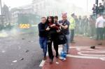 Chaos at historic West Ham vs Manchester United match - 7