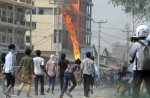 Cambodian police open fire on protesters - 1