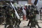 Cambodian police open fire on protesters - 7