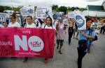 Largest anti-coup rally as Thais mark 2 years of army takeover - 1