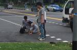 Yishun cyclist killed by cement mixer, driver arrested - 7