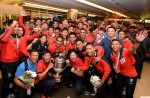 Huge welcome home for victorious LionsXII - 2