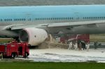 Panic as Korean Air plane caught fire - 3