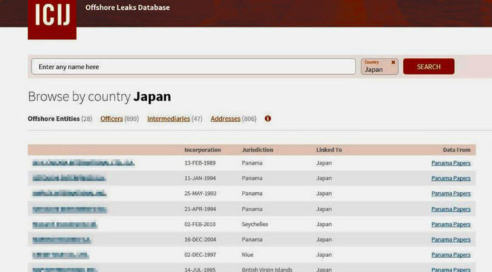 400 cases in Panama leaks tied to Japan