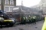 Chaos at historic West Ham vs Manchester United match - 0