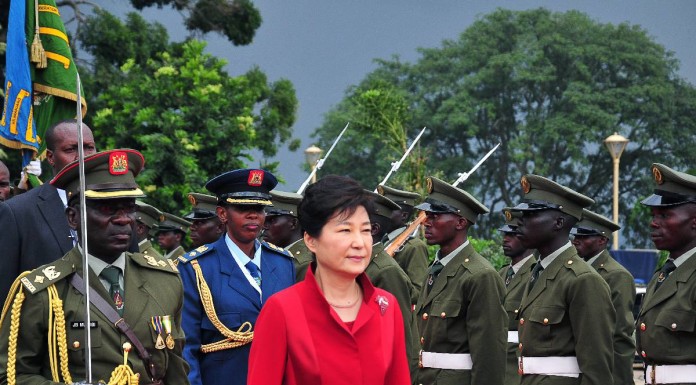Uganda switches sides, dumping North Korea for South