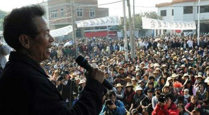'Rebel' China village chief arrested for corruption