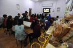 Inside a temporary dorm for maids in Singapore - 12