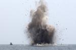 Illegal fishing vessels destroyed by Indonesian navy - 2