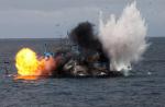 Illegal fishing vessels destroyed by Indonesian navy - 9