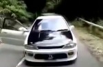 Ghostly figure on Malaysian road shocked driver - 1