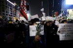 Hundreds of protestors clash with police over Sewol ferry disaster - 1