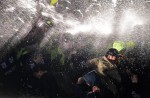 Hundreds of protestors clash with police over Sewol ferry disaster - 16