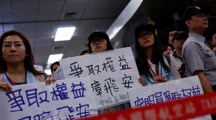 Taiwan China Airlines strike leaves 20,000 without flights
