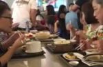 Woman loses cool at deaf and mute cleaner at Jem food court - 0
