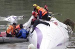 TransAsia Airways plane with 58 onboard lands in Taipei river - 46
