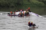 TransAsia Airways plane with 58 onboard lands in Taipei river - 45