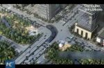 China testing bus that takes up less road space - 32